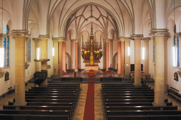 Die Corpus-Christi-Kirche in Berlin