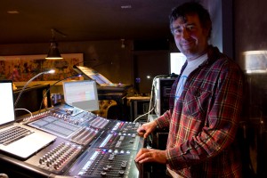  Matt Butcher und die DiGiCo SD10 Konsole