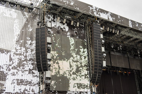 L-Acoustics-System bei den Toten Hosen. Fotocredit Alexander Cevolani