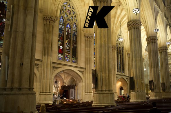 K-array in der St Patricks Cathedral